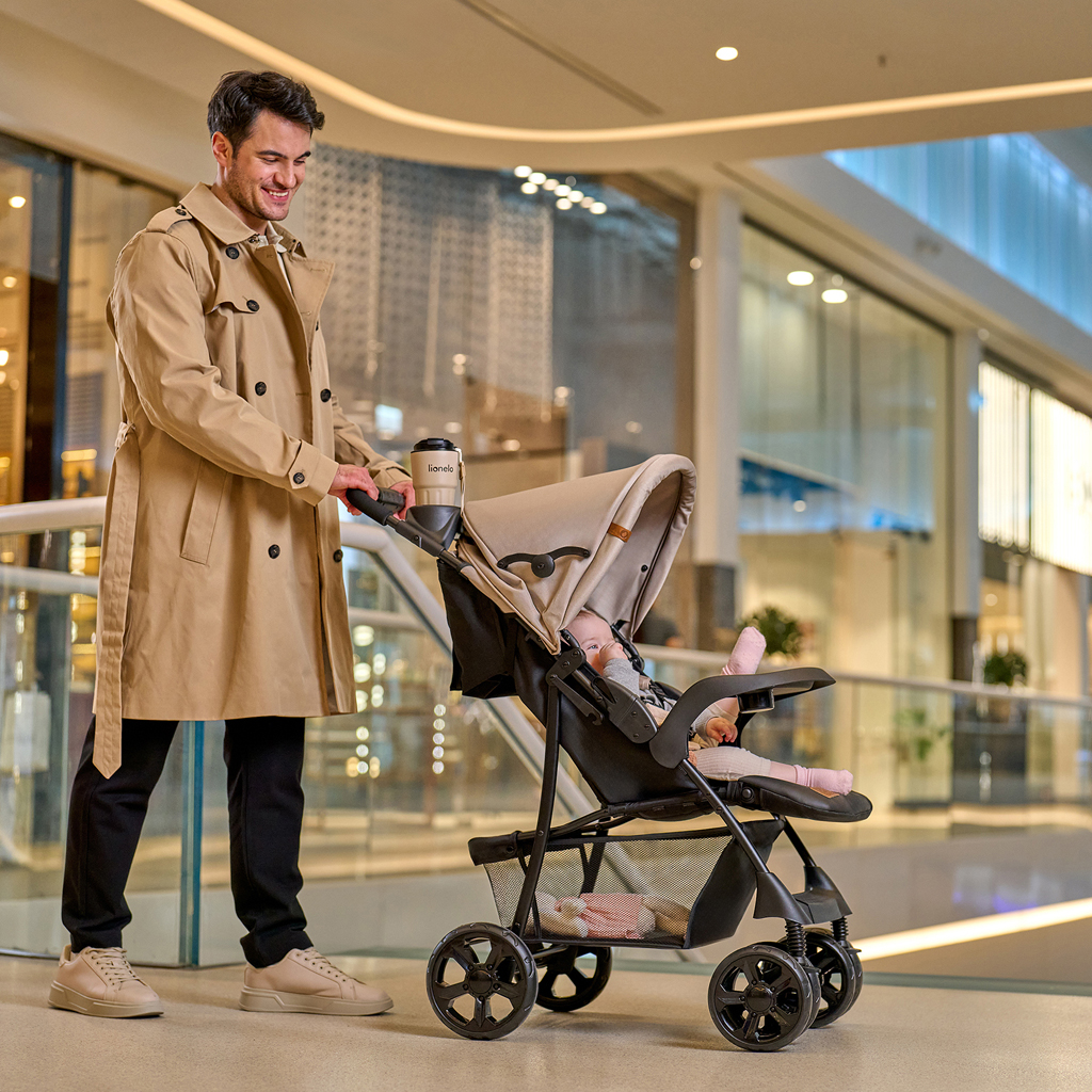 LIONELO Kočík športový Emma Plus Beige Latte