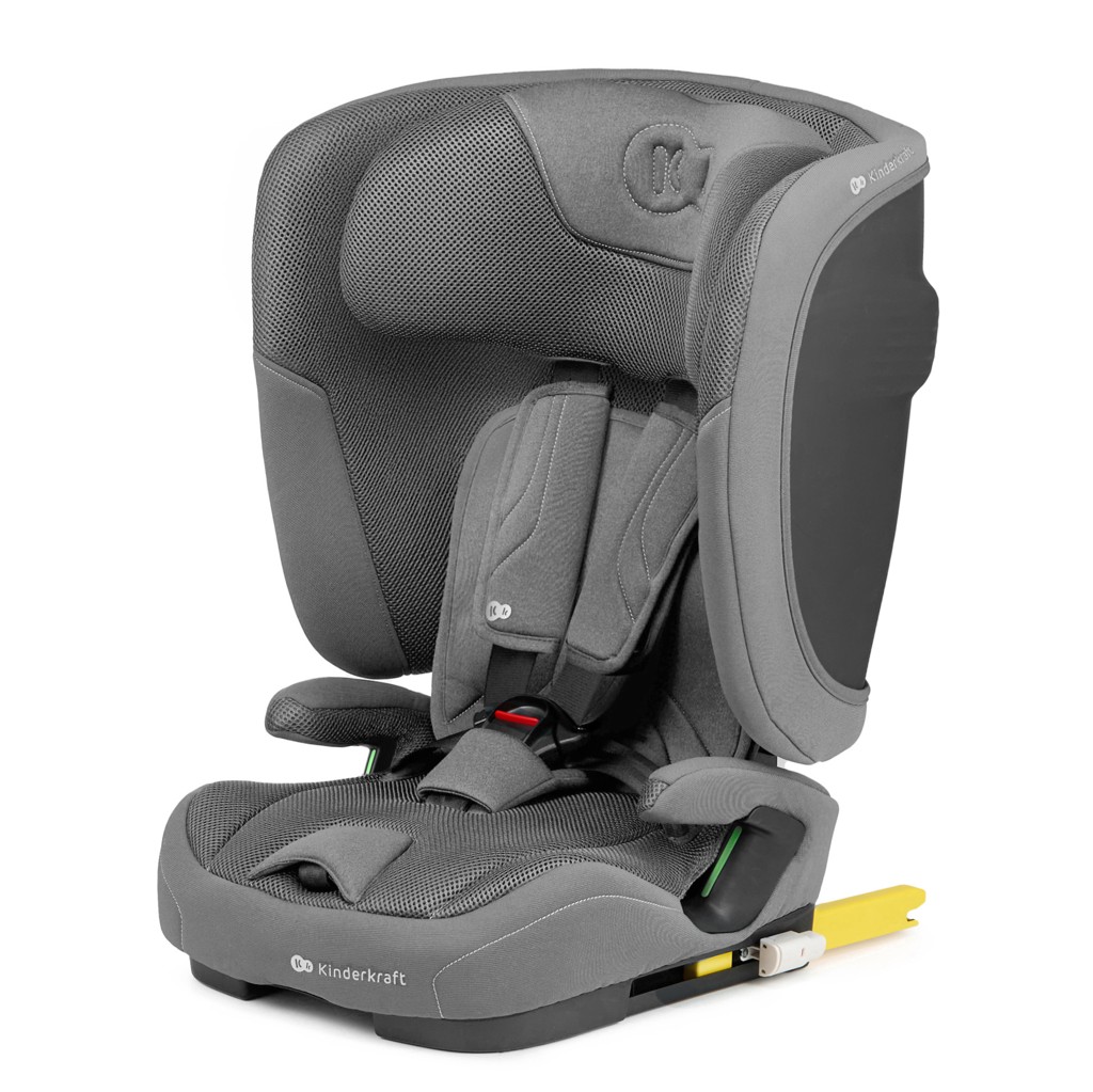 KINDERKRAFT Autosedačka Fix2Go i-Size 76-150 cm Grey