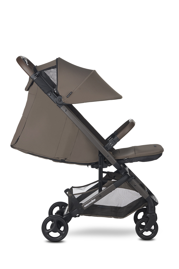 EASYWALKER Športový kočík Miley Go Chestnut Brown