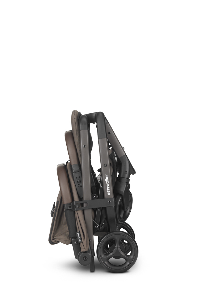 EASYWALKER Športový kočík Miley Go Chestnut Brown