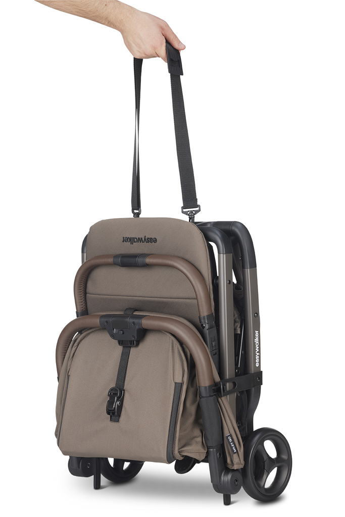 EASYWALKER Športový kočík Miley Go Chestnut Brown