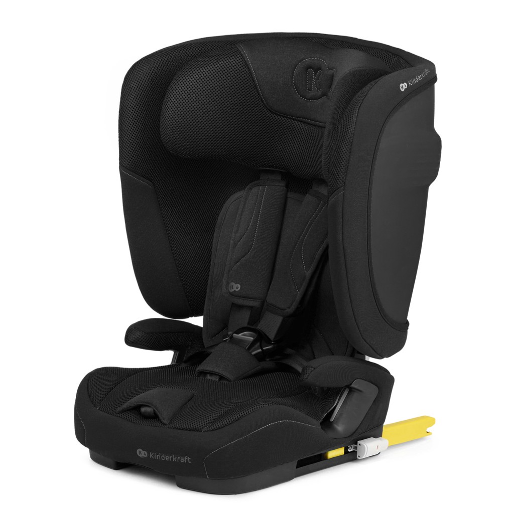 KINDERKRAFT Autosedačka Fix2Go i-Size 76-150 cm Black