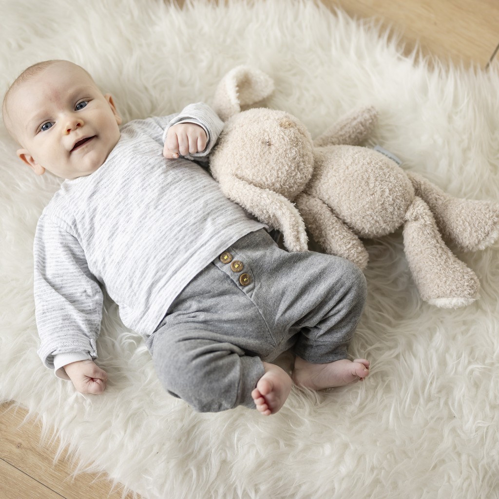 NATTOU Hračka plyšová Teddy zajačik 34 cm, 0m+