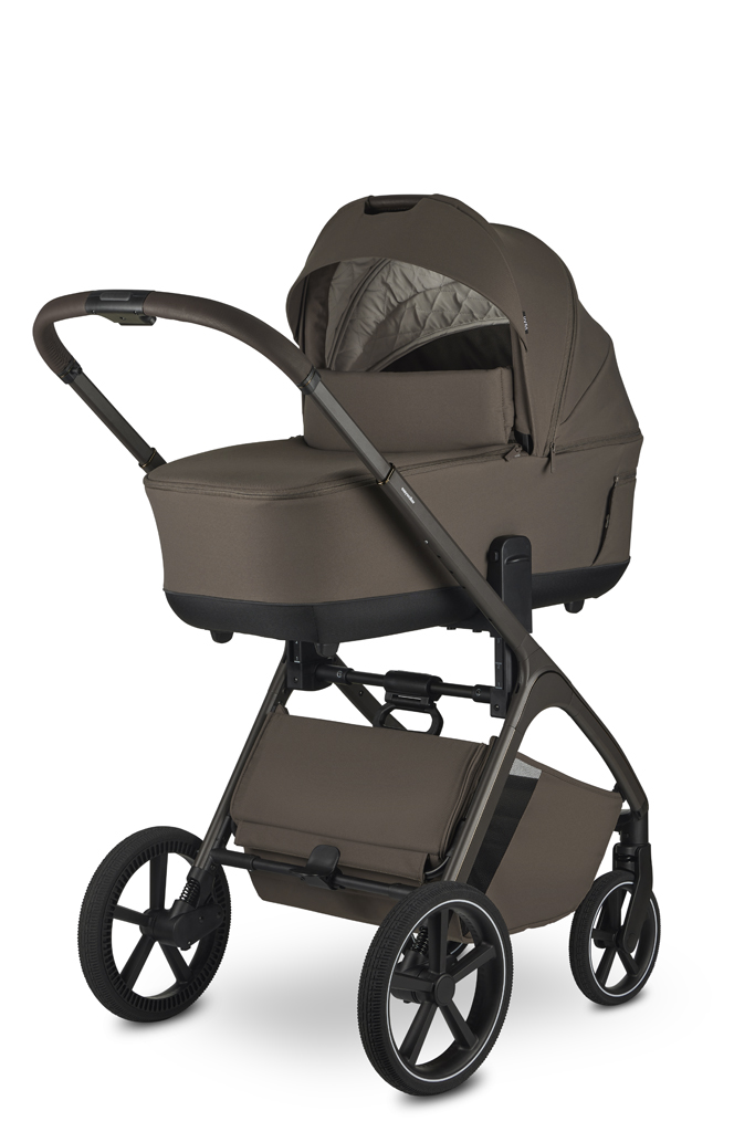 EASYWALKER Kočík kombinovaný Zoey Chestnut Brown + CBX By CYBEX Aton B2 i-Size + základňa