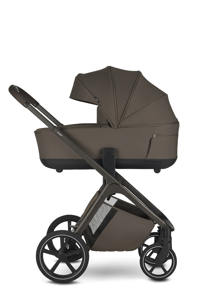 EASYWALKER Kočík kombinovaný Zoey Chestnut Brown + CBX By CYBEX Aton B2 i-Size + základňa