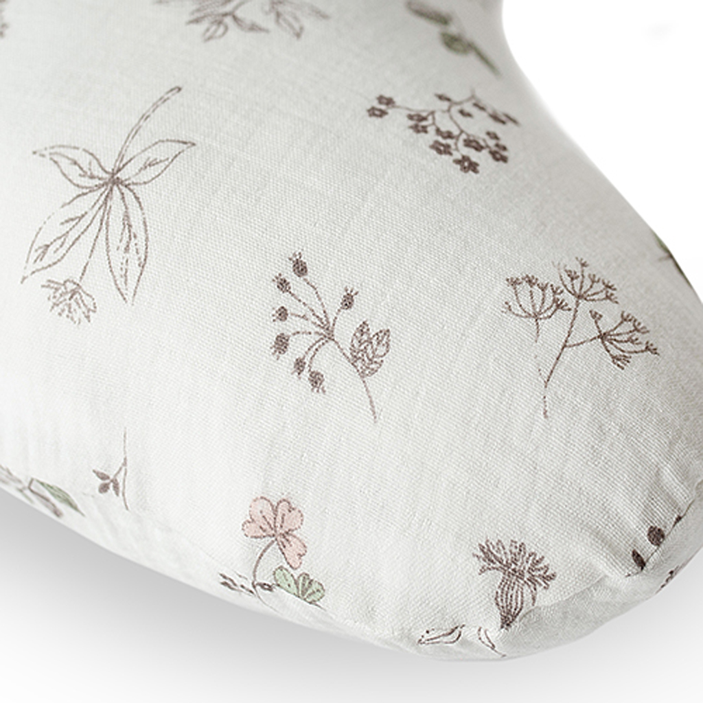 CEBA BABY Polštář kojicí HUGGY (150x60x37) Basic Mušelín Small Twigs
