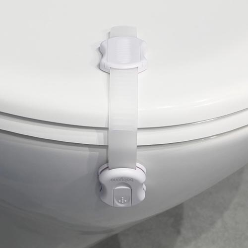 BABYONO Zámok univerzálny biely - 4 ks
