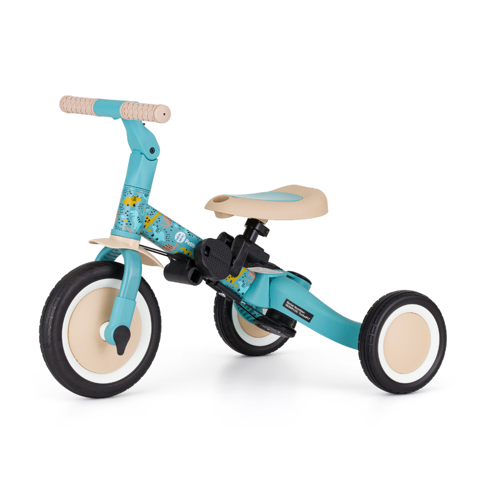 PETITE&amp;MARS Trojkolka multifunkčná 5v1 Turbo - limitovaná edícia Dino Park