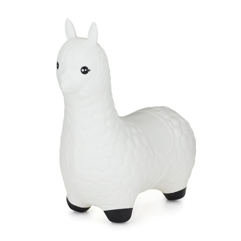 FEEDO Zvieratko skákacie Llama White