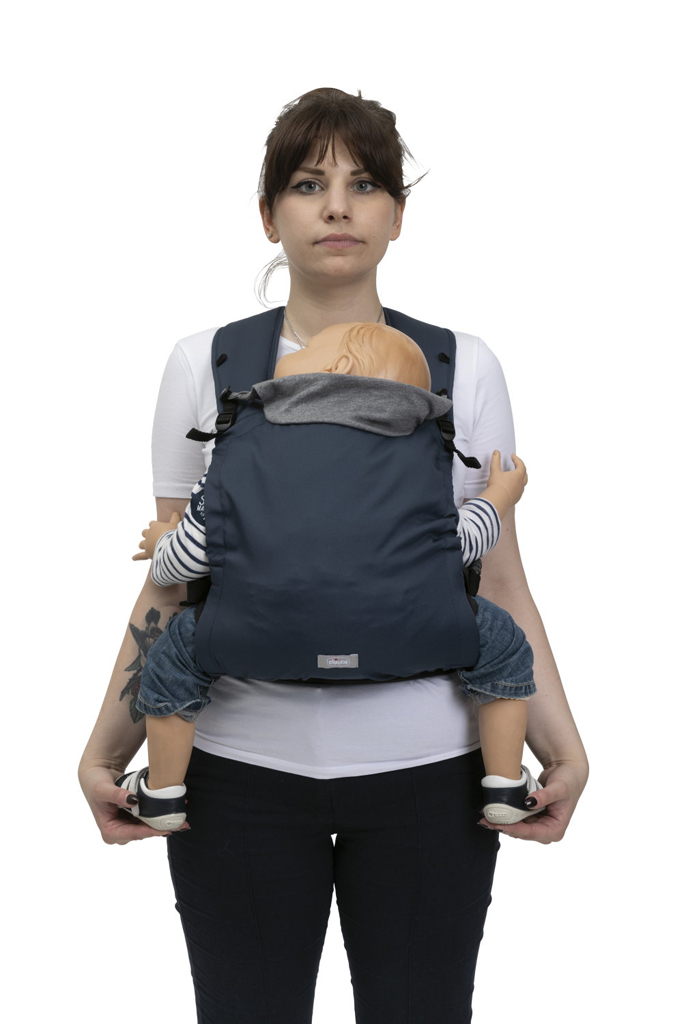 CHICCO Nosič detí Skin Fit - Blue Passion