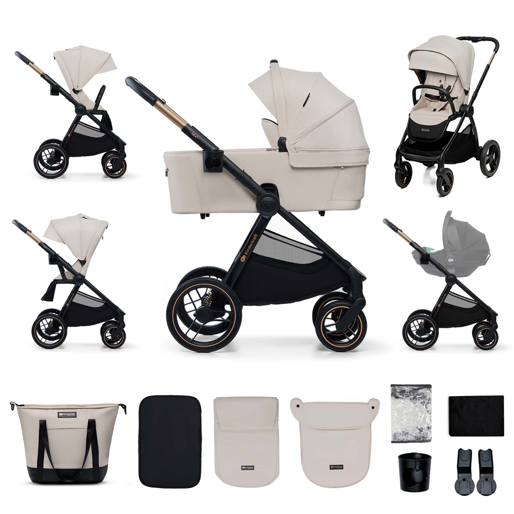 KINDERKRAFT Kočík kombinovaný Nea 2 2v1 Beige
