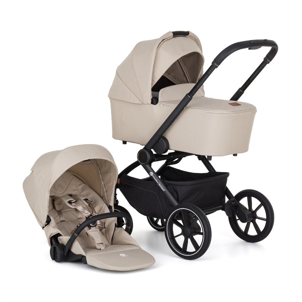 PETITE&amp;MARS Kočík kombinovaný SCOUT 3v1 Soft Mousse s Core Pro i-Size 