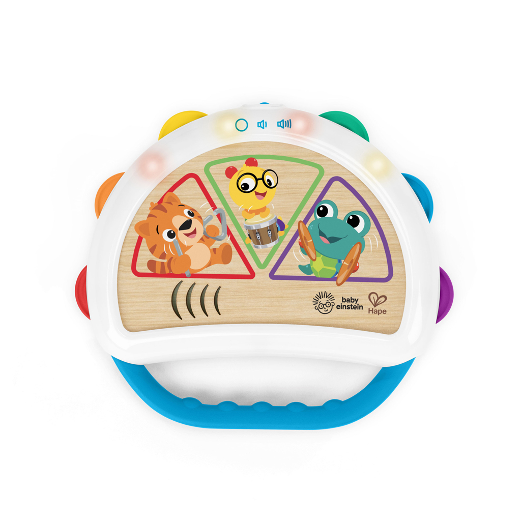 BABY EINSTEIN Hračka hudobná tamburína Tap &amp; Shake™ Magic Touch™ HAPE 6m+