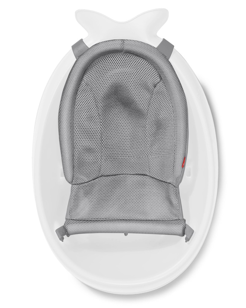 SKIP HOP Vanička s ergonomickou podložkou Moby 3 fázová biela