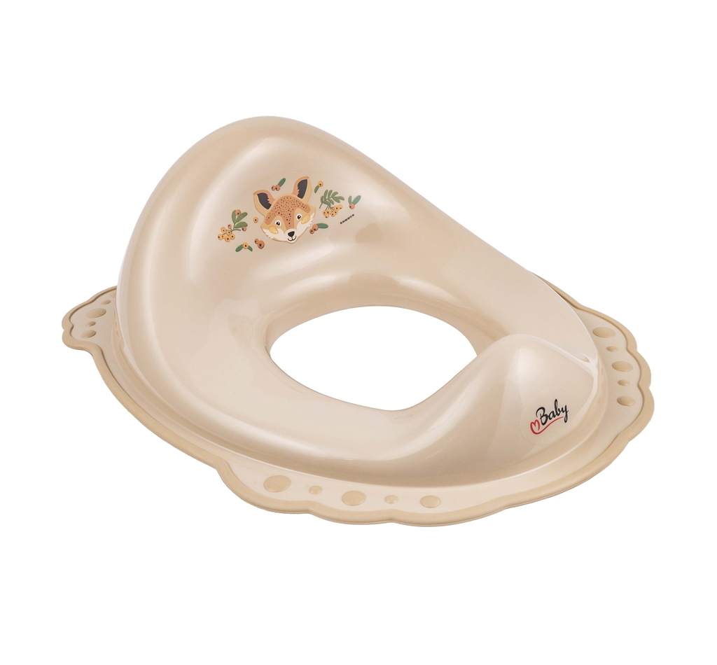 MALTEX Redukcia na WC protišmyková The Nature Buddies Líška - Beige