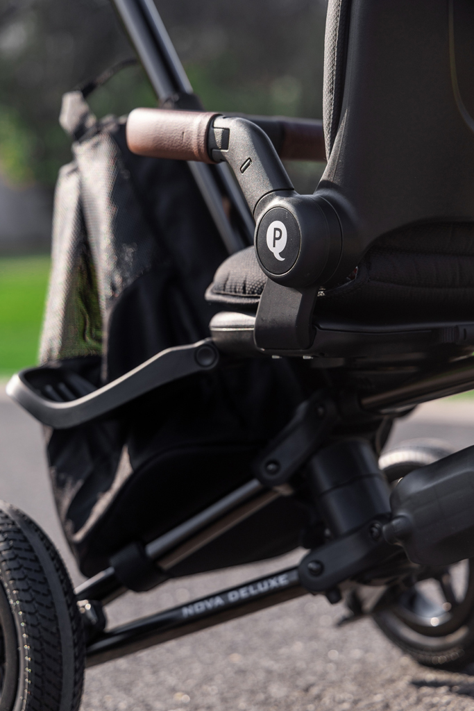 QPLAY Trojkolka Nova Deluxe 5v1 Grey, 10-72 mesiacov