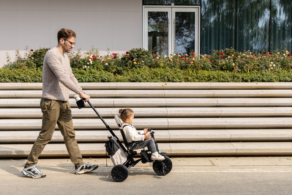 QPLAY Trojkolka Nova Max 5v1 Beige, 10-72 mesiacov