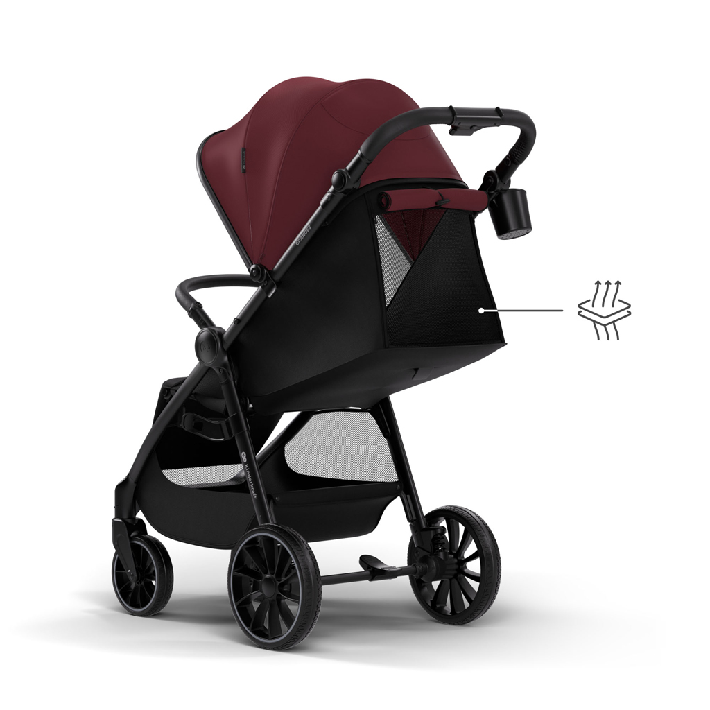 KINDERKRAFT Kočík športový Grande 2 Dark Ruby
