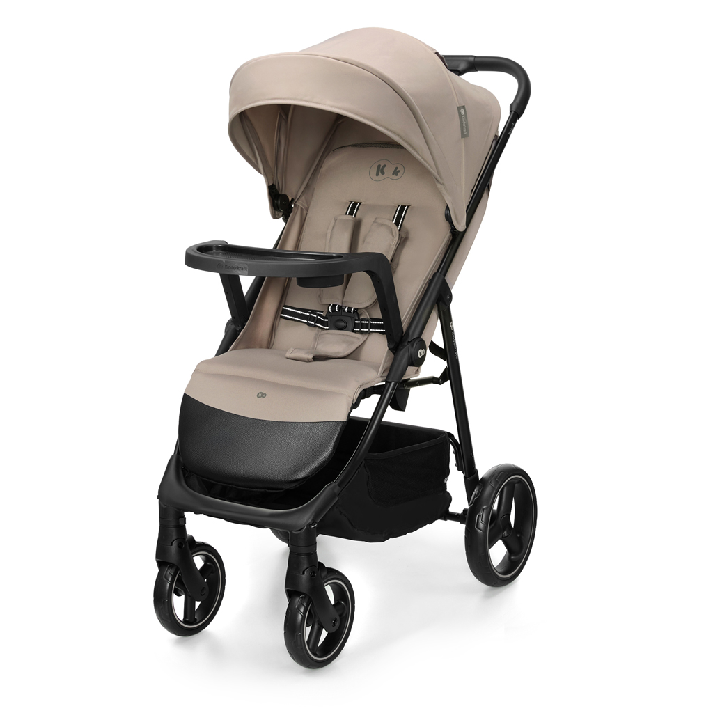 KINDERKRAFT Kočík športový Trig 3 Tray Stone Beige