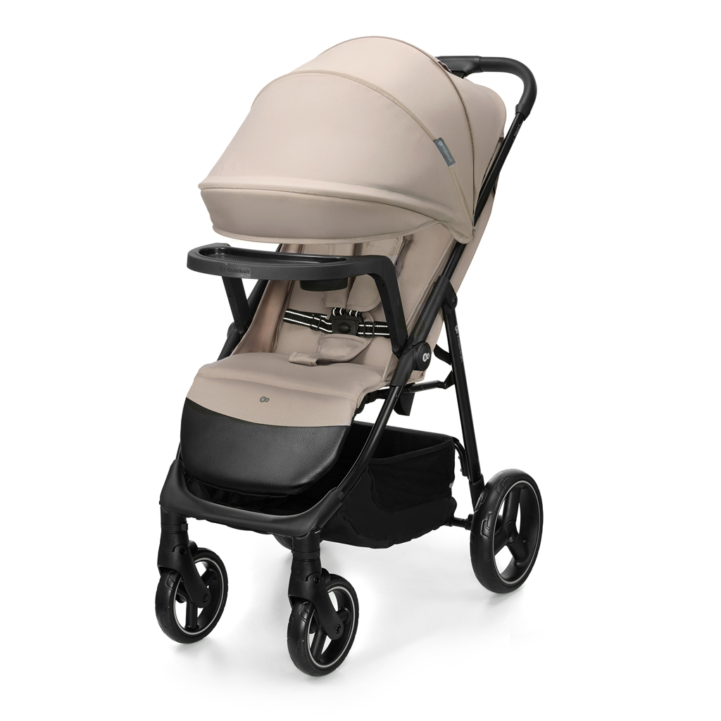 KINDERKRAFT Kočík športový Trig 3 Tray Stone Beige