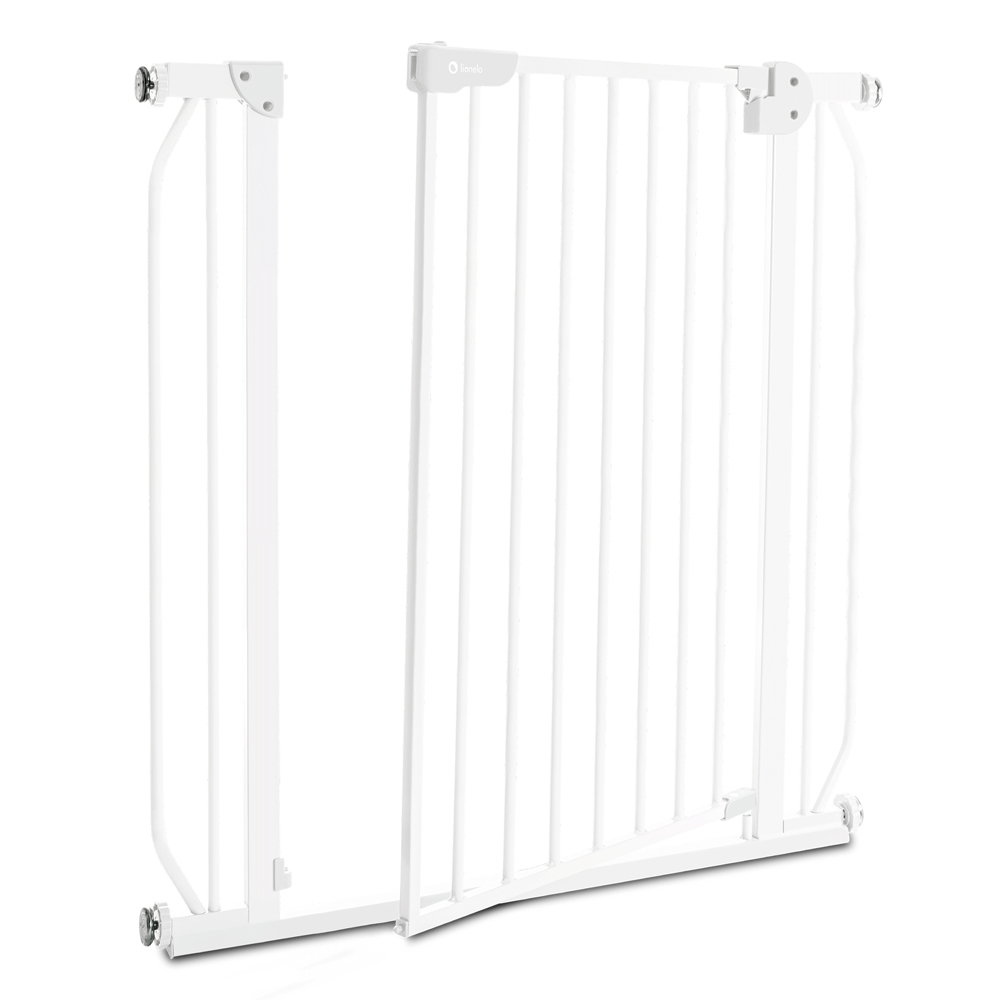 LIONELO Detská zábrana Truus Slim White 75-105 cm