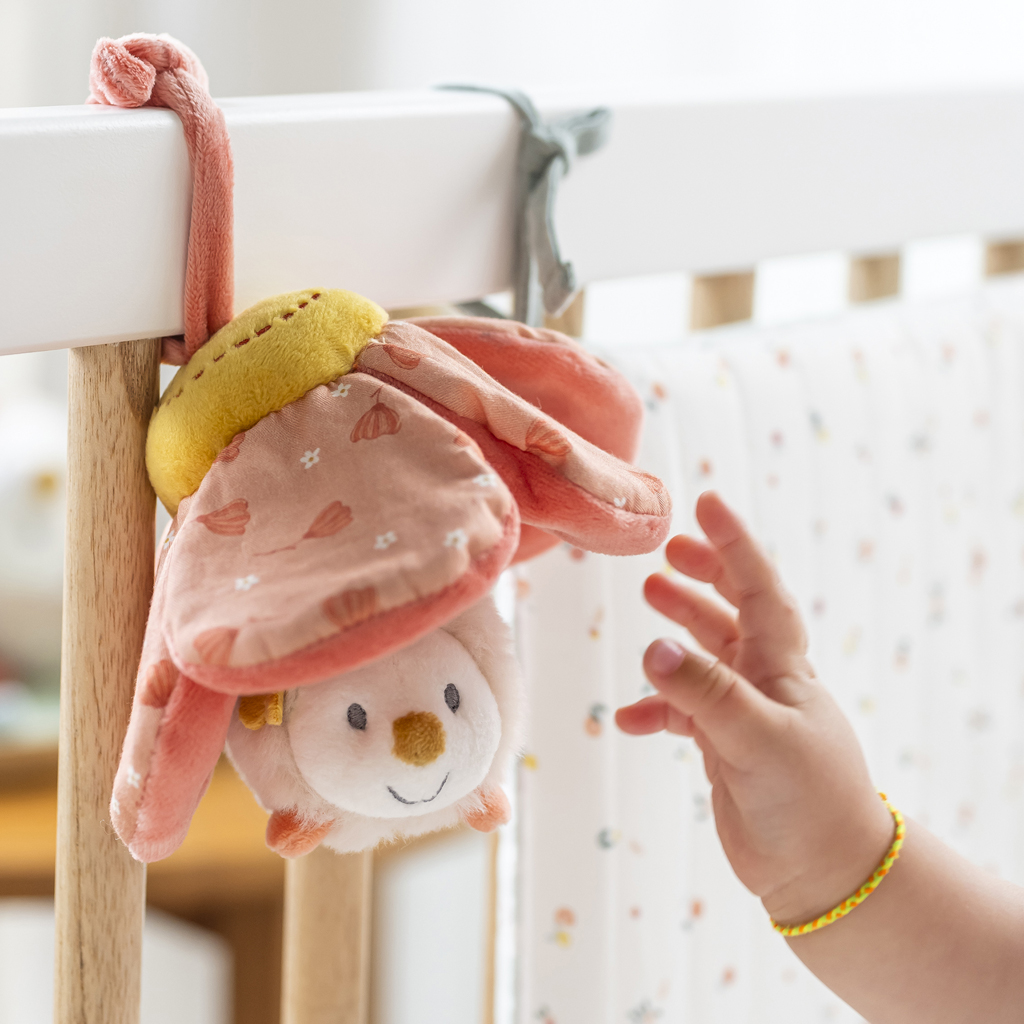 NATTOU Hračka plyšová vibračná ježko Zoe 20 cm Mila, Zoe &amp; Lana