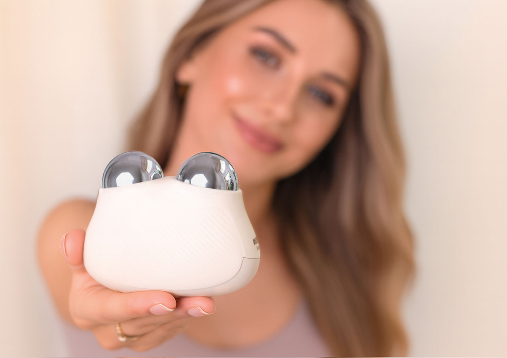 NENO Beauty Masážny prístroj na tvár s technológiou EMS a funkciou termoterapie Naya