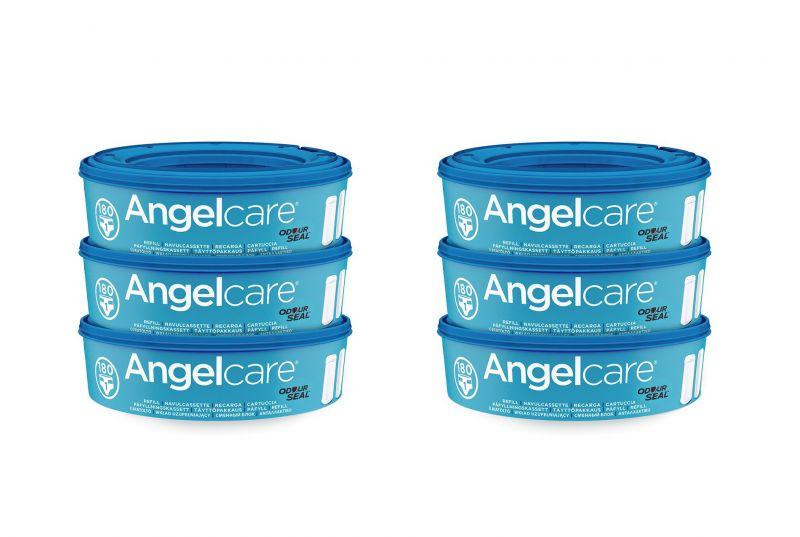ANGELCARE Kôš na plienky Classic + 1 kazeta + náhradné kazety 6 ks