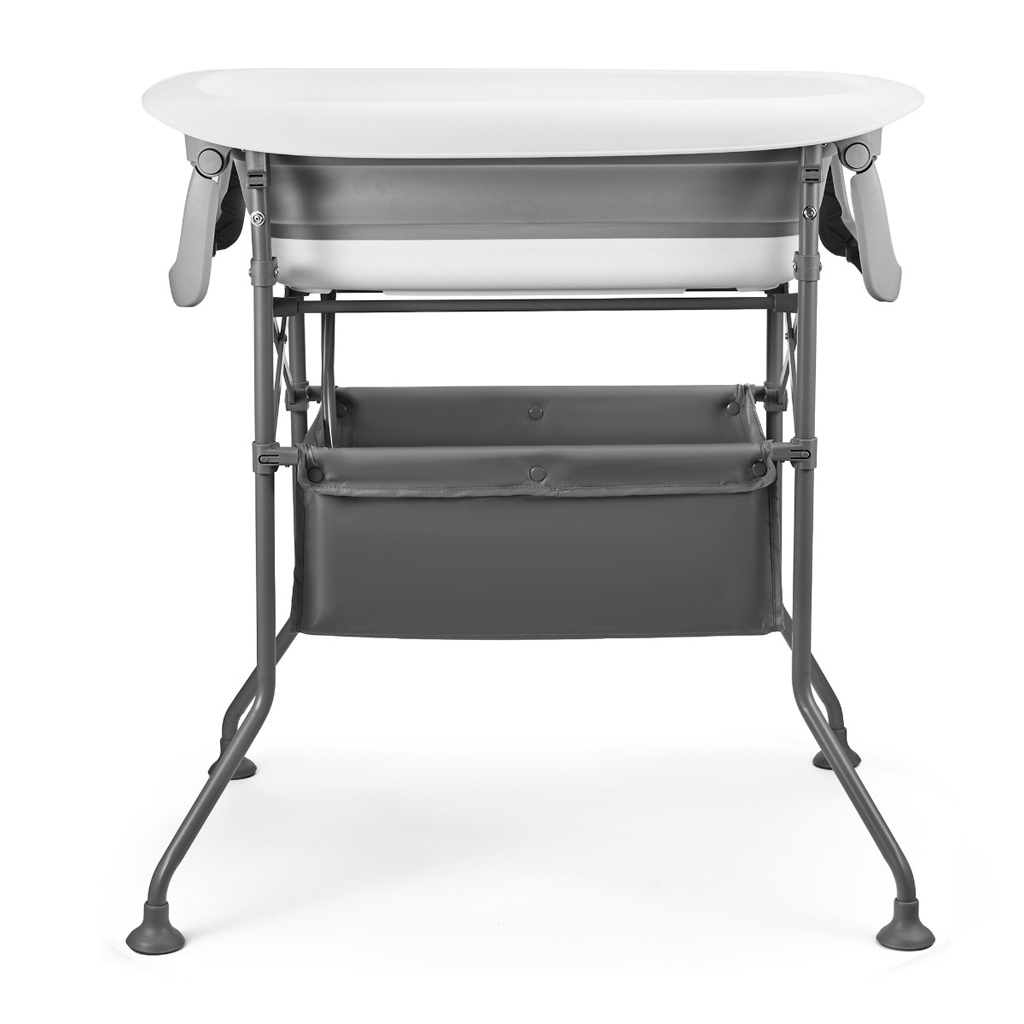 KINDERKRAFT Stolík prebaľovací s vaničkou Bubbly Grey