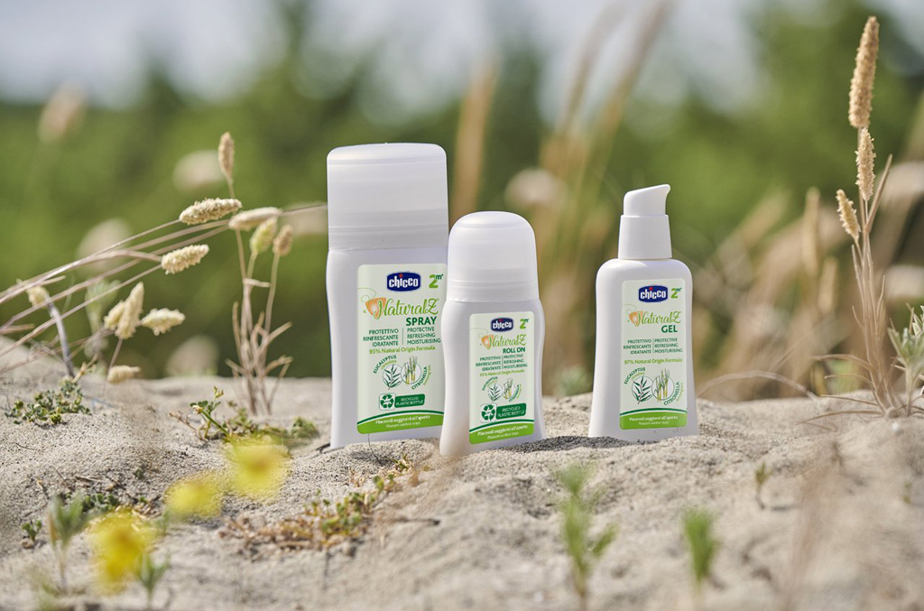 CHICCO Sprej proti komárom ochranný a osviežujúci NaturalZ 95% prírodných zložiek 100ml, 2m+