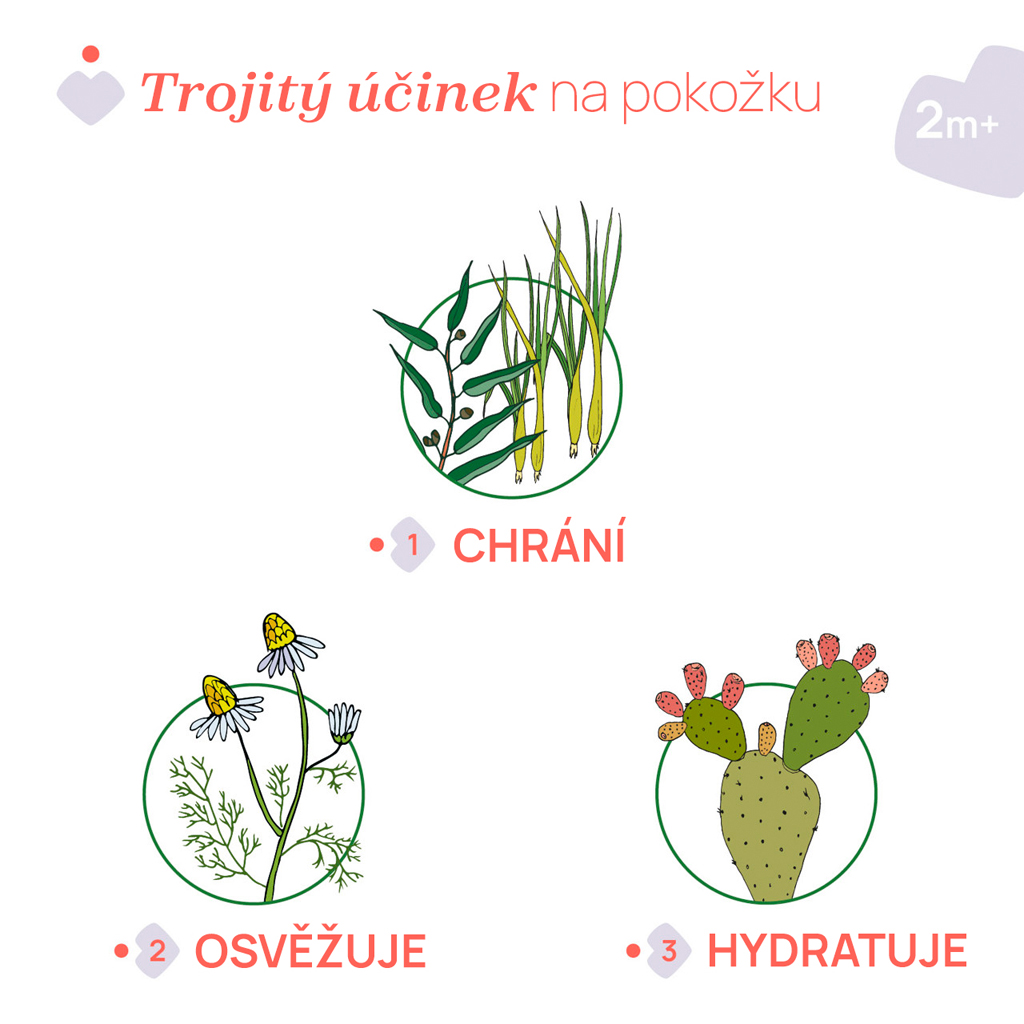 CHICCO Obrúsky proti komárom ochranné a osviežujúce Natural Z, 97% prírodných zložiek 20ks, 2m+