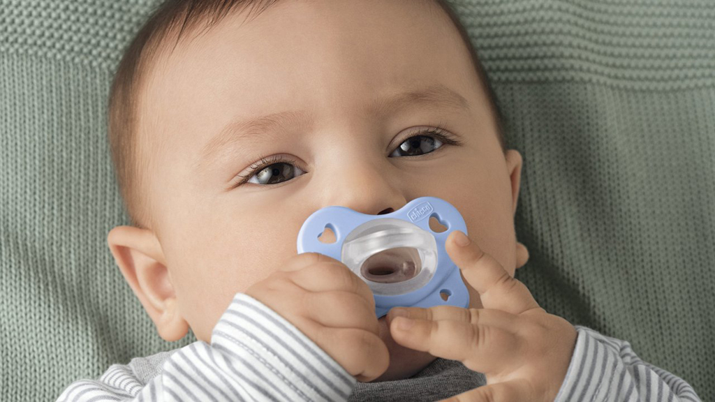 CHICCO Cumlík PhysioForma® Dual Soft modrý 0-2m, 1 ks