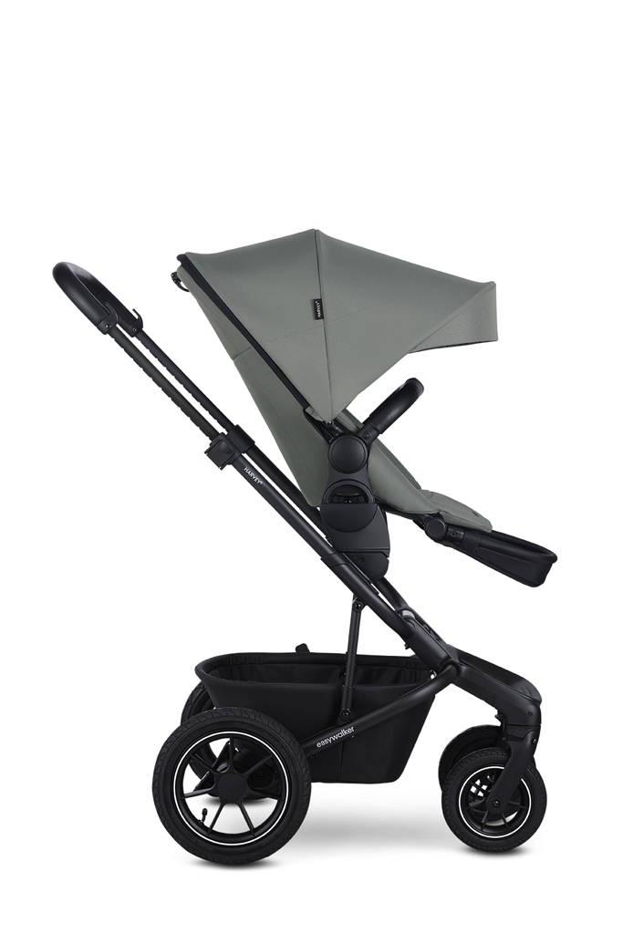 EASYWALKER SET Kočík 4v1 Harvey⁵ Agave Green XXL AIR + CYBEX Aton B2 i-Size + základňa