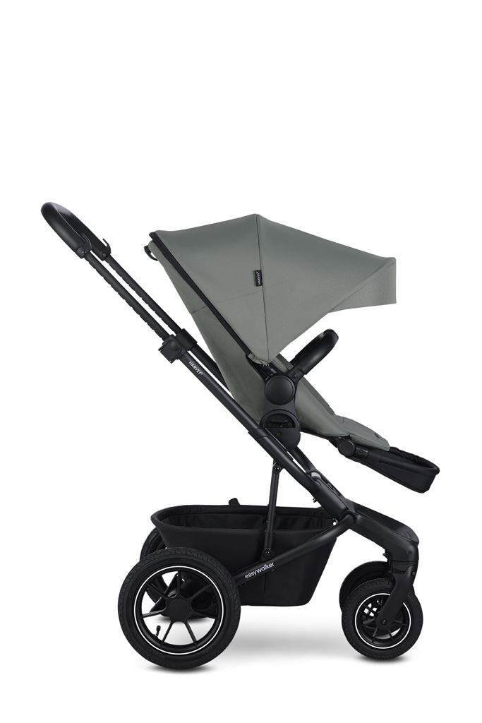 EASYWALKER SET Kočík 4v1 Harvey⁵ Agave Green XXL AIR + CYBEX Aton B2 i-Size + základňa
