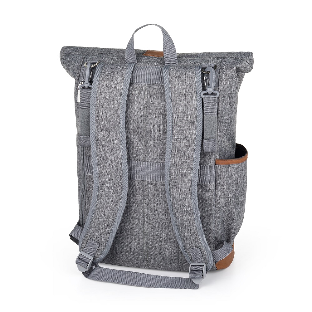 PETITE&amp;MARS Batoh prebaľovací na kočík Jackob Ultimate Grey