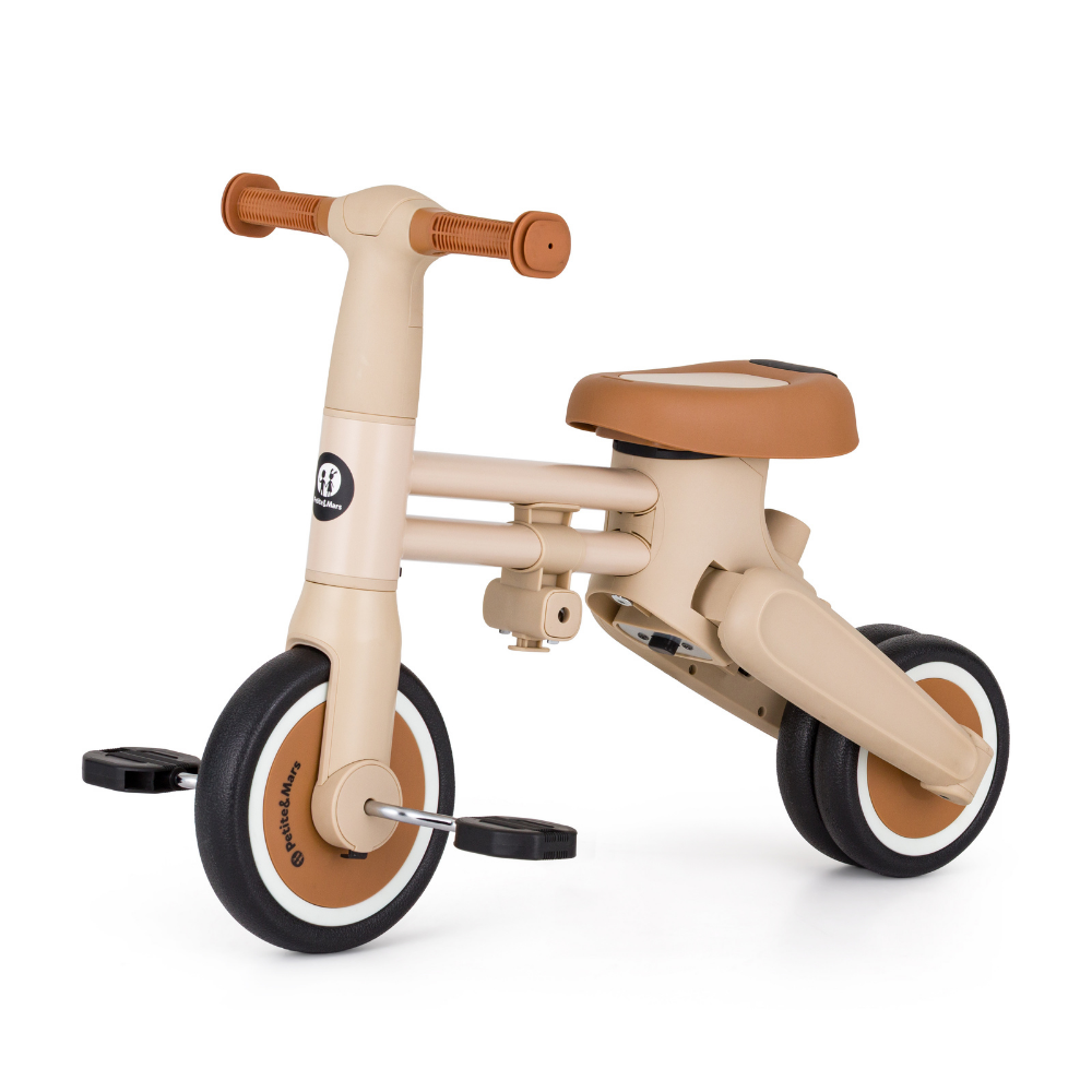 PETITE&amp;MARS Trojkolka multifunkčná 4v1 Drift Desert Sand