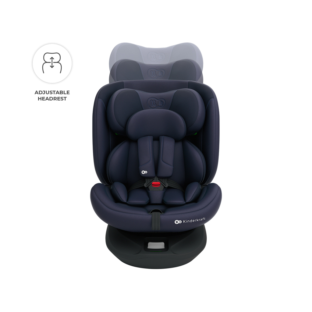 KINDERKRAFT Autosedačka i-Grow 2 Plus (40-150 cm) Navy