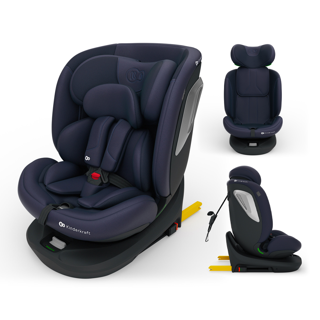 KINDERKRAFT Autosedačka i-Grow 2 Plus (40-150 cm) Navy