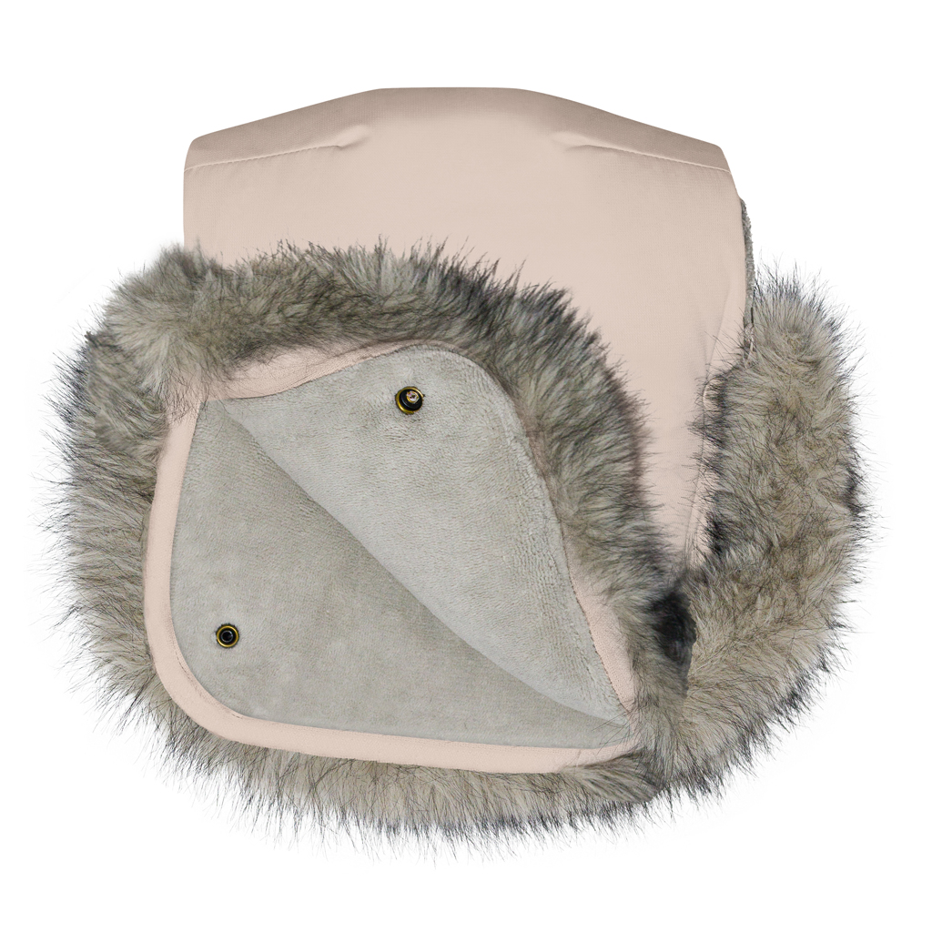 PETITE&amp;MARS Rukávnik / rukavice Furry Rose Petal