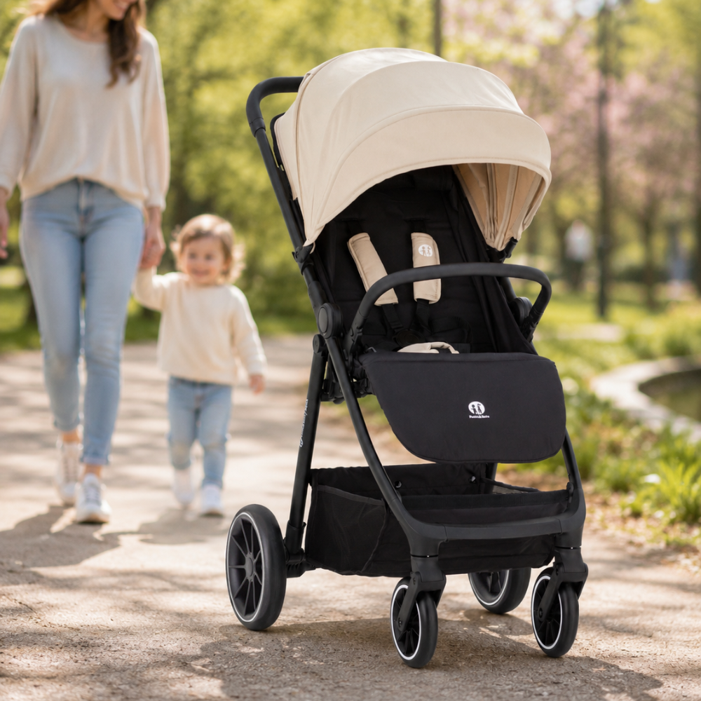 PETITE&amp;MARS Kočík športový Nox Sahara Beige