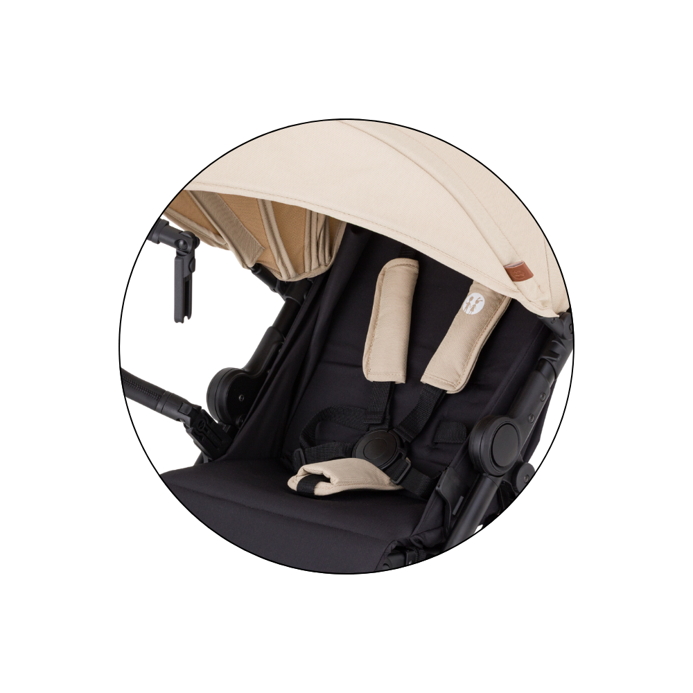 PETITE&amp;MARS Kočík športový Nox Sahara Beige