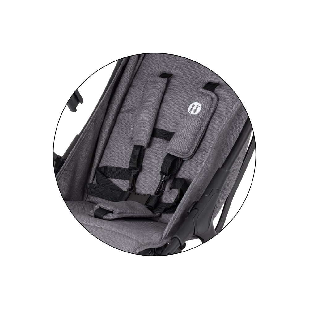 PETITE&amp;MARS Kočík športový Pax Ultimate Grey