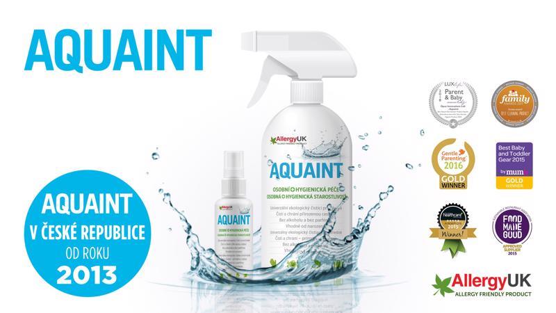AQUAINT 100% ekologická čistiaca voda 50 ml