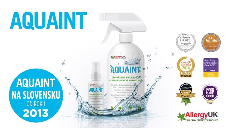 AQUAINT 100% ekologická čistiaca voda 50 ml