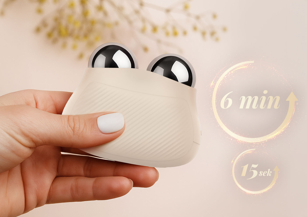 NENO Beauty Masážny prístroj na tvár s technológiou EMS a funkciou termoterapie Naya