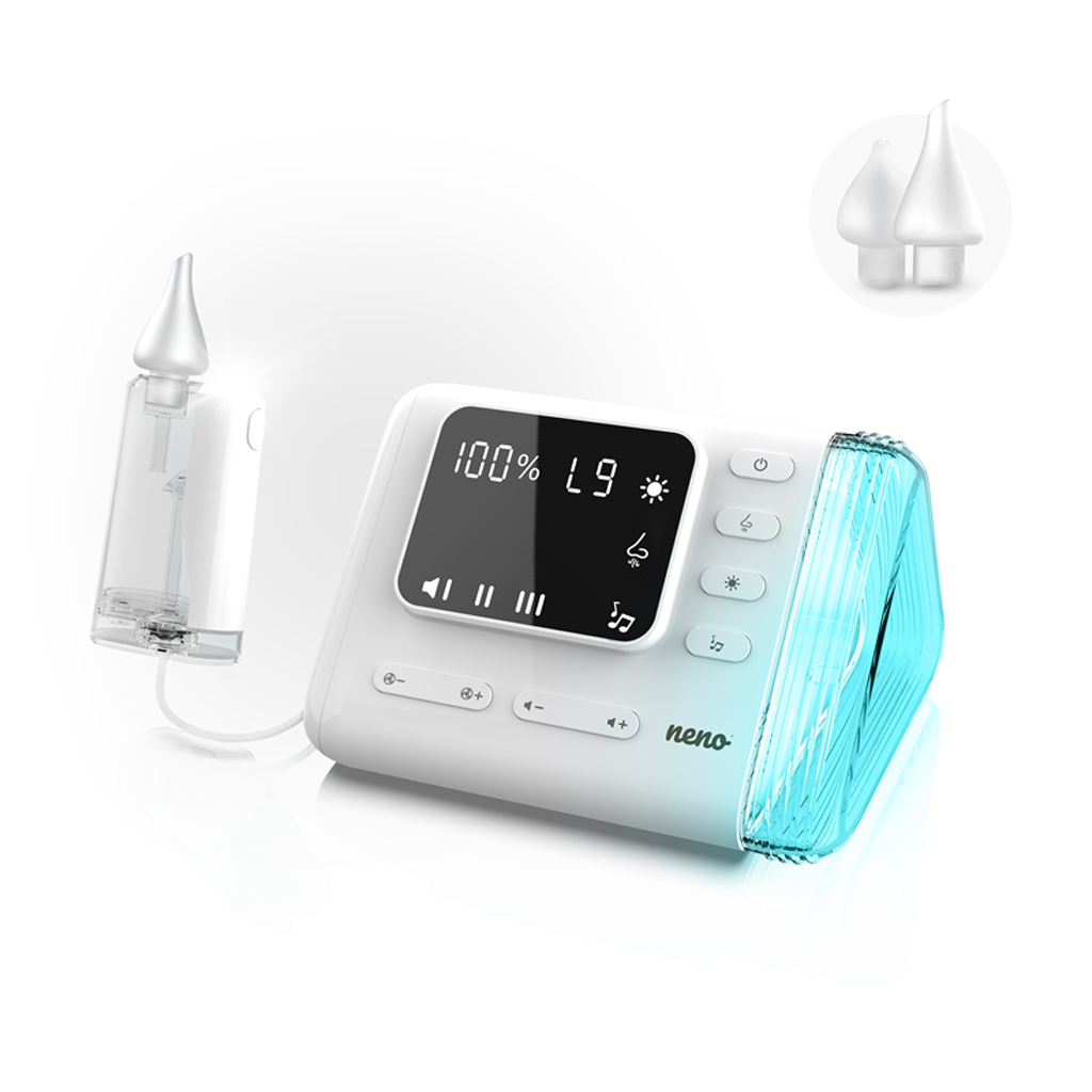 NENO Odsávačka nosných hlienov Nariz bezdrôtová s Active AirFlow, UV sterilizáciou, LED svetlom