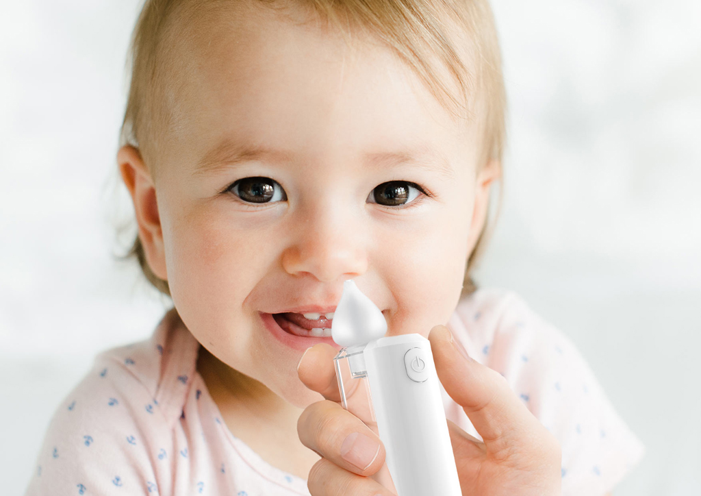 NENO Odsávačka nosných hlienov Nariz bezdrôtová s Active AirFlow, UV sterilizáciou, LED svetlom
