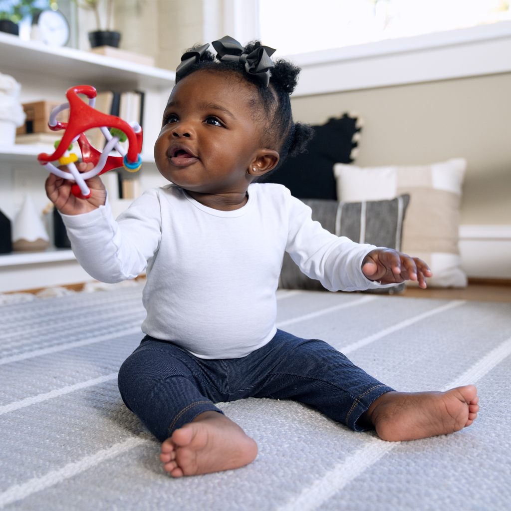 BABY EINSTEIN Hračka lopta senzorická Slide &amp; Swirl™ 3m+