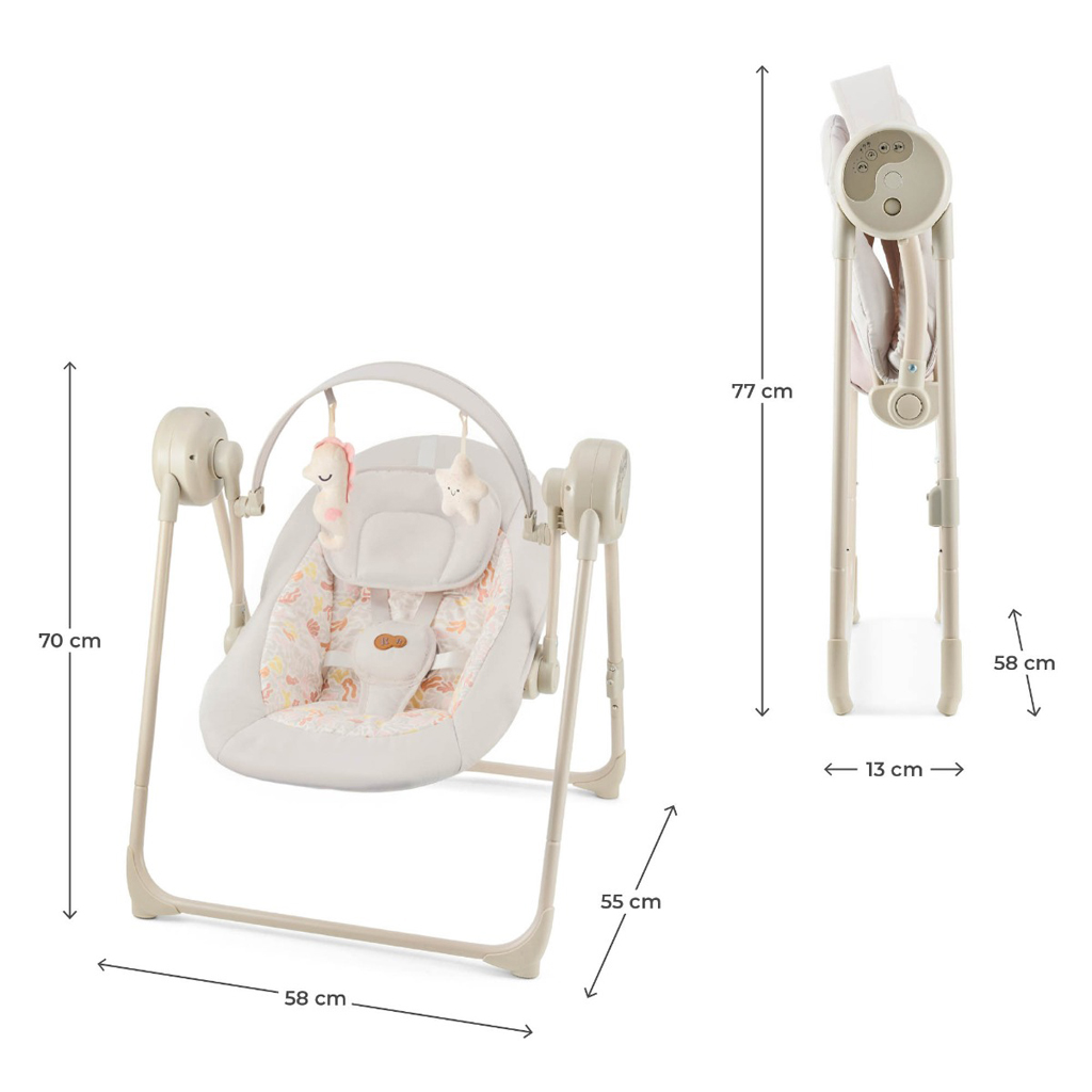 KINDERKRAFT Hojdačka Swingee Beige