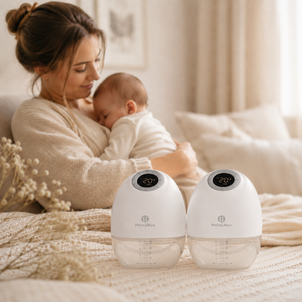 PETITE&amp;MARS Odsávačka materského mlieka elektrická handsfree Gaia Duo
